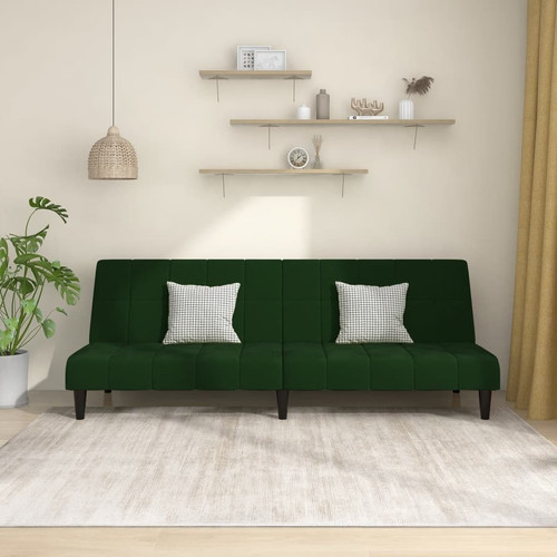 Seater sofa bed dark - dark, green